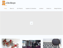 Tablet Screenshot of de-bruyn.co.uk