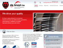 Tablet Screenshot of de-bruyn.nl